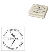 Tribal Dance Goddess retour adres stempel (Gestempeld)