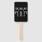 Tribal Dance Handwaaier (Achterkant)