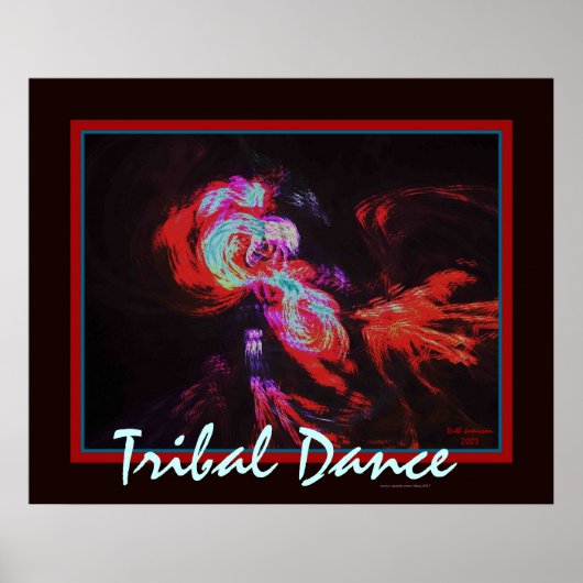 TRIBAL DANCE POSTER (Voorkant)