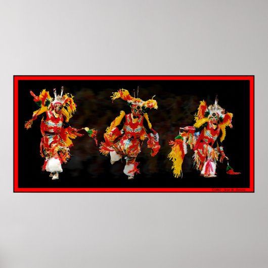 Tribal Dancer Poster (Voorkant)