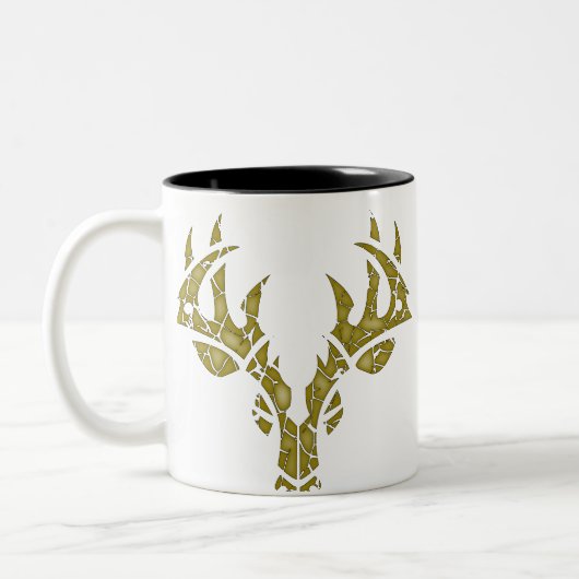 Tribal Deer crackle camo mok (Links)