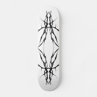 Tribal Deer Skull Tattoo - zwart-wit Persoonlijk Skateboard