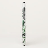 Tribal Design Groene Tint Case-Mate iPhone Case (Achterkant/links)