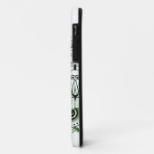 Tribal Design Groene Tint Case-Mate iPhone Case (Achterkant/links)