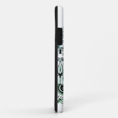 Tribal Design Groene Tint Case-Mate iPhone Case (Achterkant/rechts)