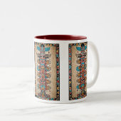 Tribal design koffie mok cadeau idee (Voorkant rechts)