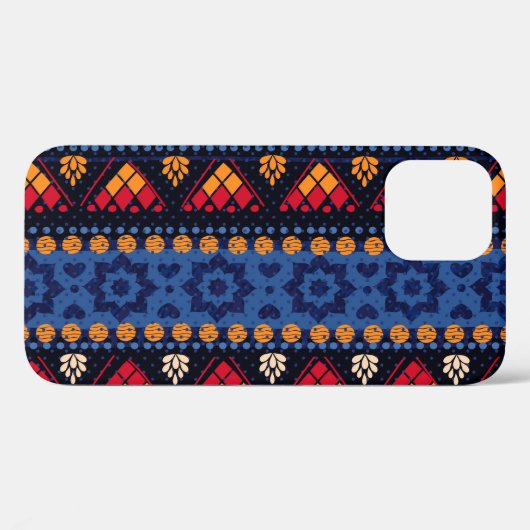 Tribal Design: Multifunctioneel naadloos patroon. Case-Mate iPhone Case (Achterkant (horizontaal))