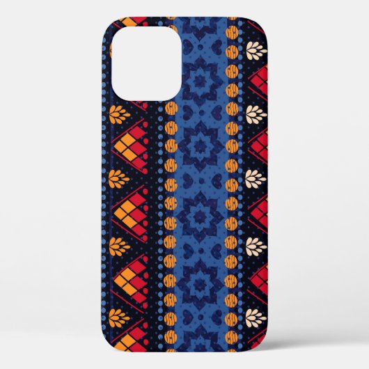 Tribal Design: Multifunctioneel naadloos patroon. Case-Mate iPhone Case (Achterkant)