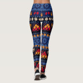 Tribal Design: Multifunctioneel naadloos patroon. Leggings (Achterkant)