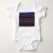 Tribal Design: Multifunctioneel naadloos patroon. Romper (Voorkant)