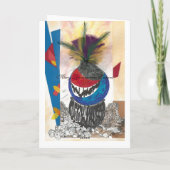 Tribal Design Wenskaart Kaart (Achterkant)