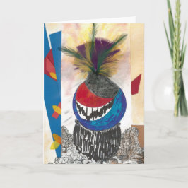 Tribal Design Wenskaart Kaart