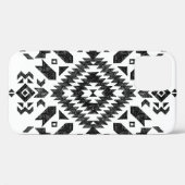 Tribal Design: Zwart Wit Hand-getrokken Case-Mate iPhone Case (Achterkant (horizontaal))