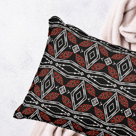 Tribal Diamond Accent Kussen