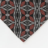Tribal Diamond Fleece Deken (Hoek)