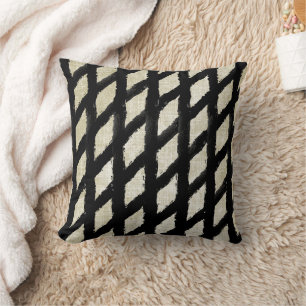 Tribal Diamond iKat Pattern Design Pillow Kussen