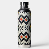 Tribal Diamond Print Waterfles (Links)