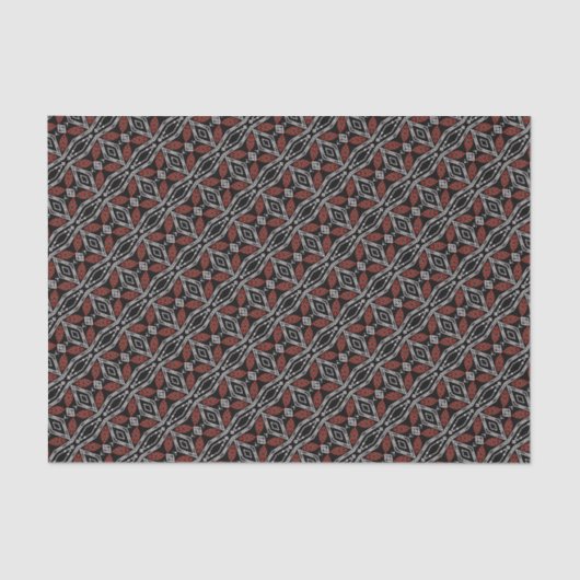 Tribal Diamond Tissuepapier (Voorkant)