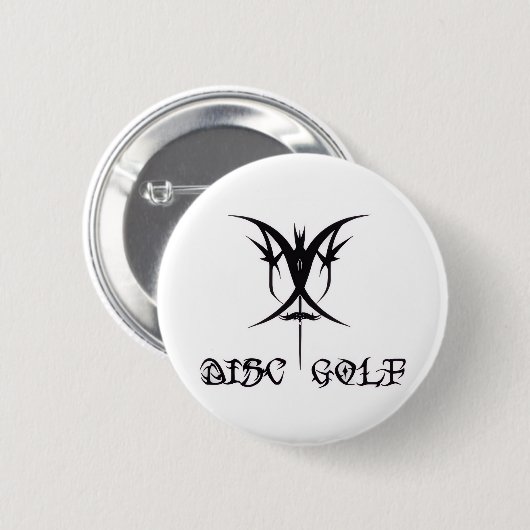 Tribal Disc Golf Logo Button (Voorkant /achterkant)