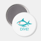 Tribal Dive Fish Magneet (Voorkant / Achterkant)
