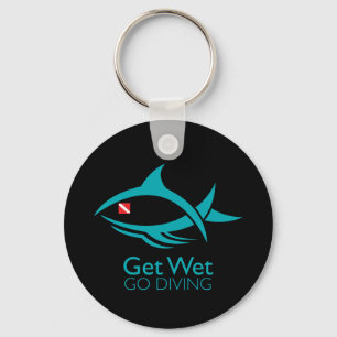Tribal Dive Fish Sleutelhanger