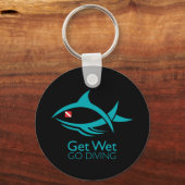 Tribal Dive Fish Sleutelhanger (Voorkant)