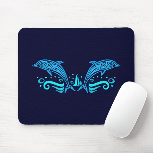 Tribal Dolphins mousepad Muismat (Met muis)