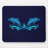 Tribal Dolphins mousepad Muismat (Voorkant)