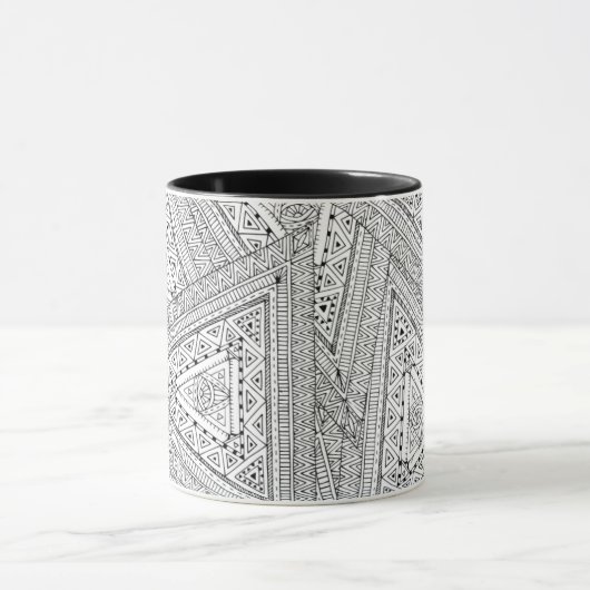 Tribal Doodle 2 Mok (Midden)