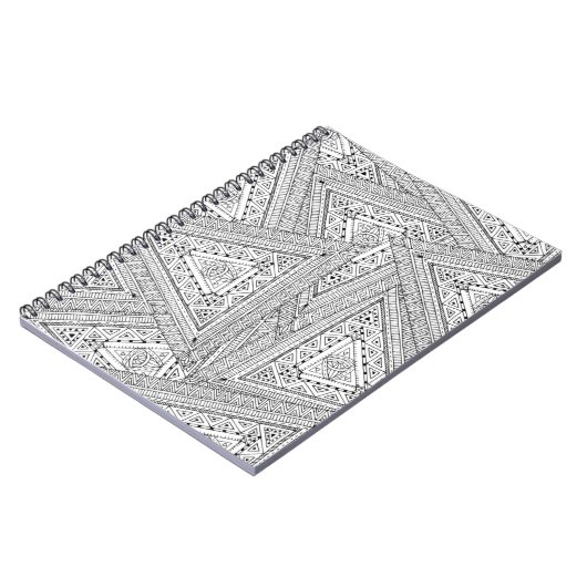 Tribal Doodle 2 Notitieboek (Linkerzijde)