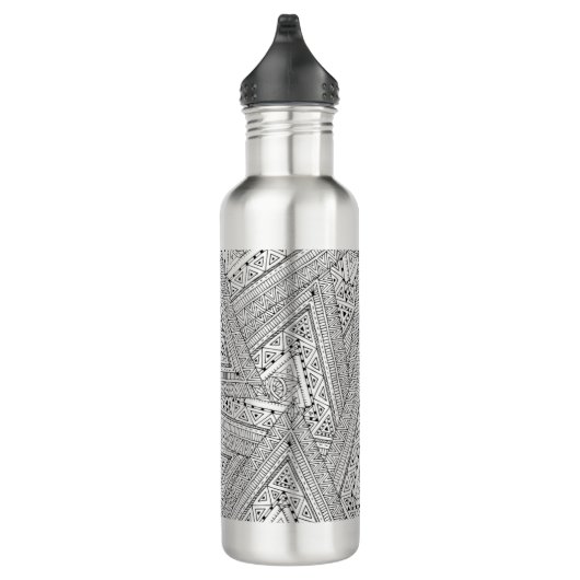 Tribal Doodle 2 Waterfles (Rechts)