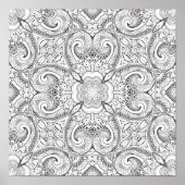 Tribal Doodle 3 Poster (Voorkant)