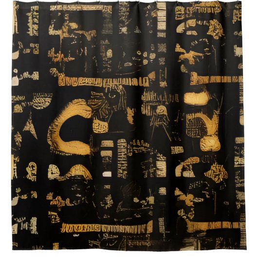Tribal douchegordijn (Voorkant)