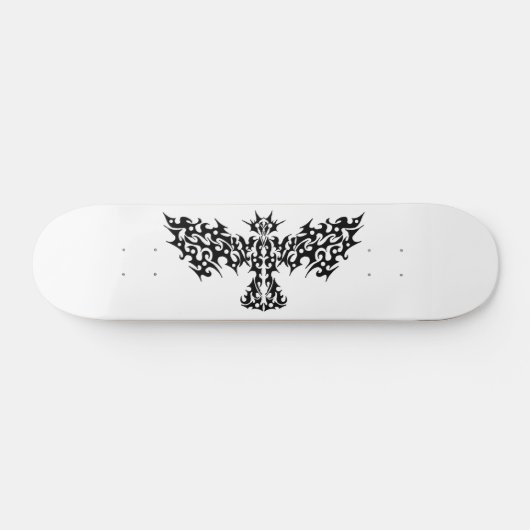 Tribal Dragon Bird Tattoo Design Skateboard (Horizontaal)