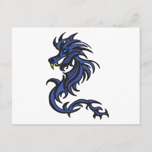 Tribal Dragon Briefkaart