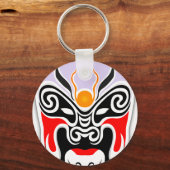Tribal Dragon Mask Sleutelhanger (Voorkant)