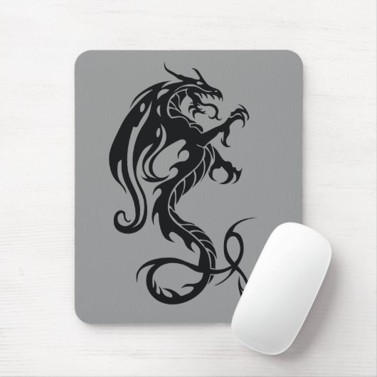 Tribal Dragon Mousepad Muismat (Met muis)