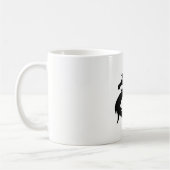 Tribal Dragon Silhouette Koffiemok (Links)