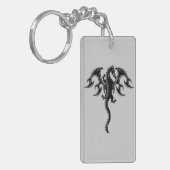 Tribal Dragon Sleutelhanger (Voorkant Links)