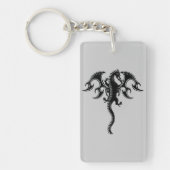 Tribal Dragon Sleutelhanger (Voorkant)