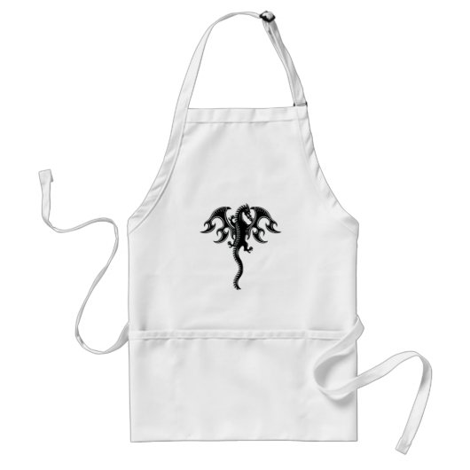 Tribal Dragon Standaard Schort (Voorkant)