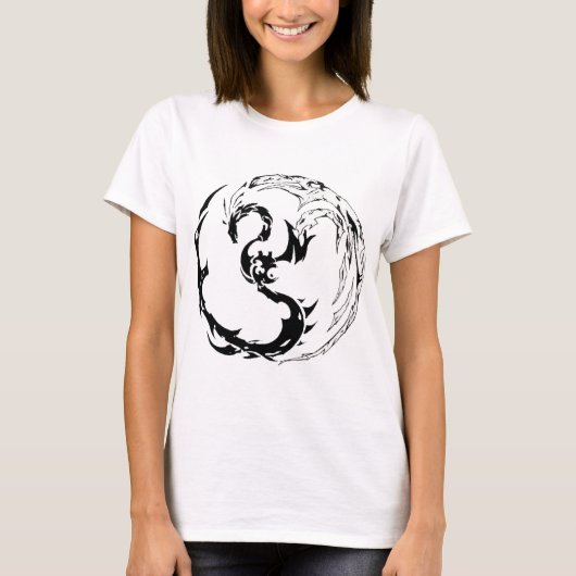 Tribal Dragon T-shirt (Voorkant)