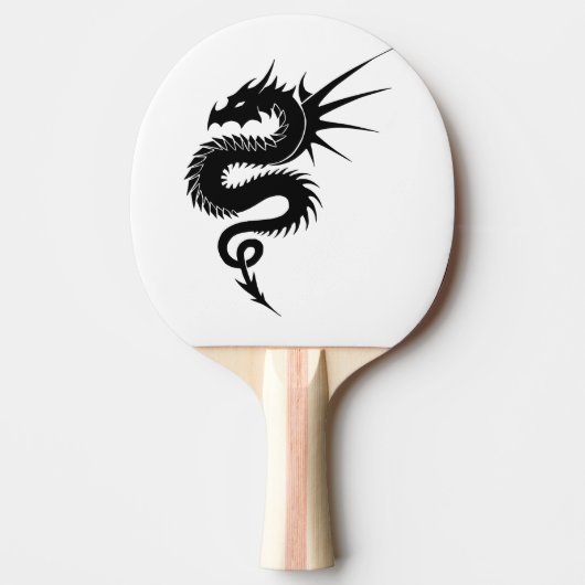 Tribal Dragon Table Tennis Racket Tafeltennisbatje (Voorkant)