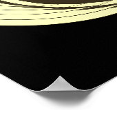 Tribal Dragons Yin Yang (pas het aan!) Poster (Hoek)