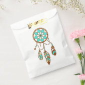 Tribal Dream Catcher Native Amerikaanse Boho bruil Bedankzakje (Gezegeld)