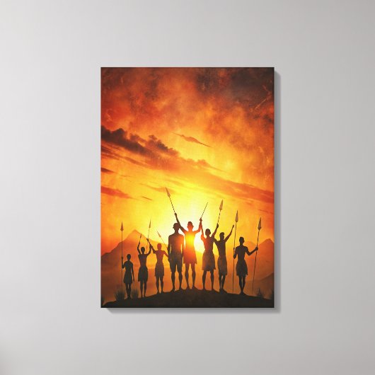 Tribal Dreams Canvas Art Afdruk (Voorkant)