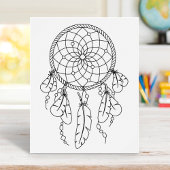 Tribal Dreamweaver Boho Coloring Page Poster