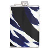 Tribal Dreds Vinyl Wrapped Flask Heupfles (Voorkant)