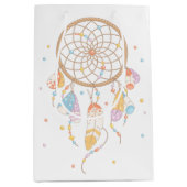 Tribal Drocatcher Boho Baby shower Medium Cadeauzakje (Voorkant)