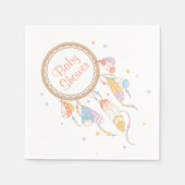 Tribal Drocatcher Boho Baby shower Servet (Voorkant)